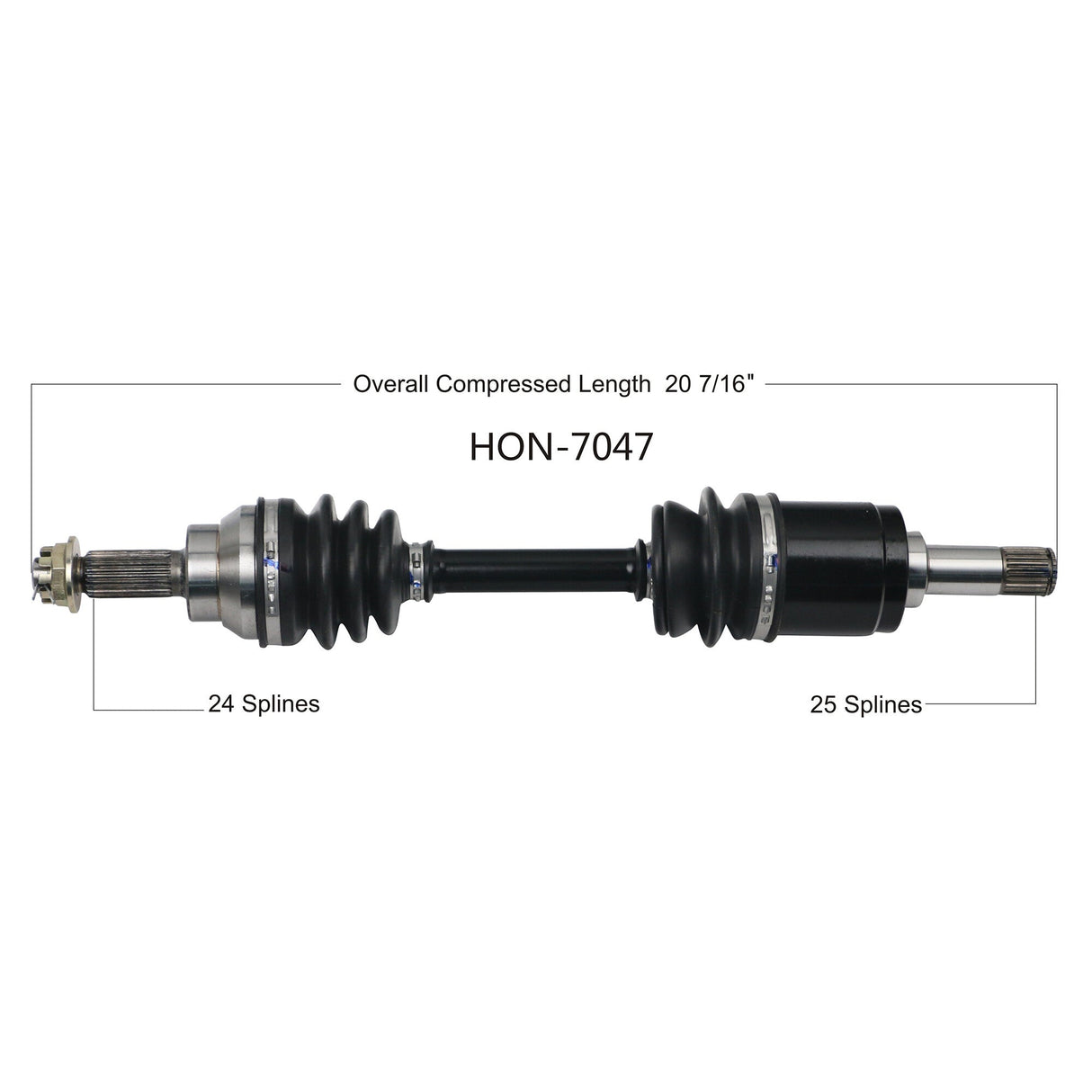 OPEN TRAILOe 2.0 Axle Front RightHON-7047
