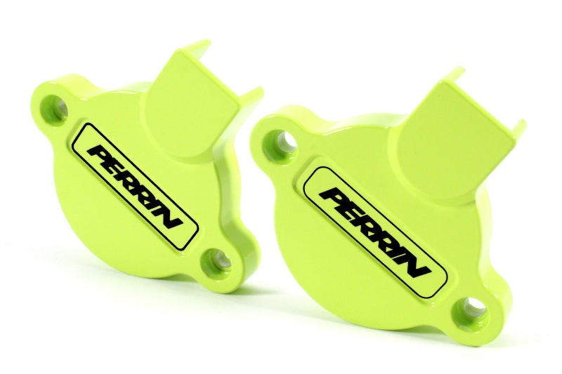 Perrin 15-22 WRX Cam Solenoid Cover - Neon Yellow PSP-ENG-172NY