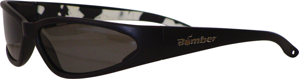 BOMBER Cherry-Bomb Polarized Eyewear Matte Black W/Smoke Lens CPMB3
