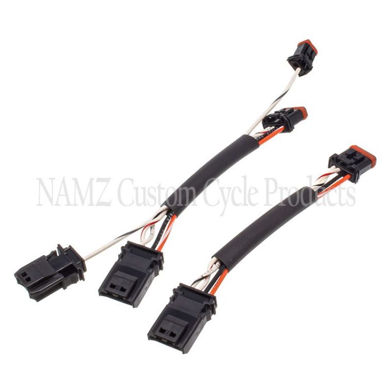NAMZ 2012+ V-Twin Dyna Handlebar Control Xtension Harness 15in. NHCX-J15