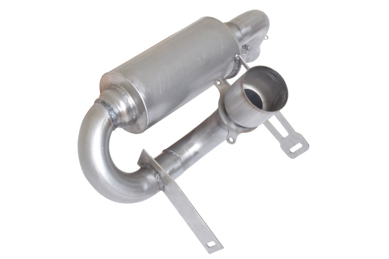 Gibson 17-20 Can-Am Maverick X3 Turbo Base 2.5in Single Exhaust - Stainless 98031
