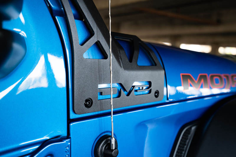 DV8 Offroad 20-22 Jeep JL 392 & JT Mojave A-Pillar Light Bar Mount LBJL-07