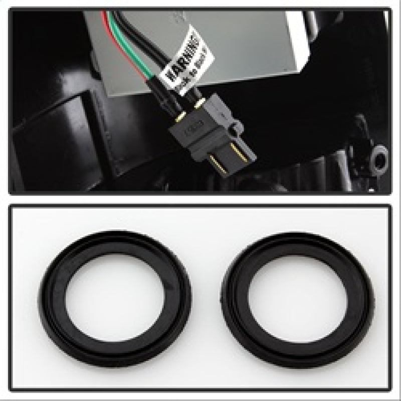 Spyder Ford F150 side 97-03/F250/350 Duty 99-07 LED Tail Lights Red Clear ALT-YD-FF15097-LED-RC 5003485