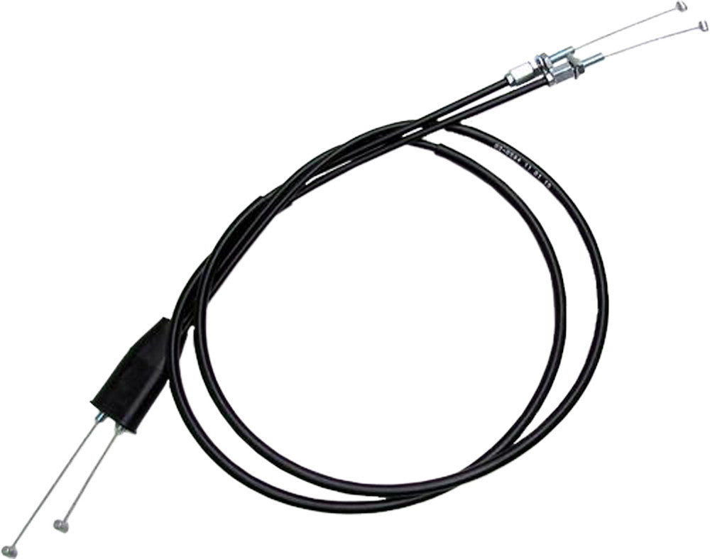 MOTION PROBlack Vinyl Throttle Push-Pull Cable Set02-0584