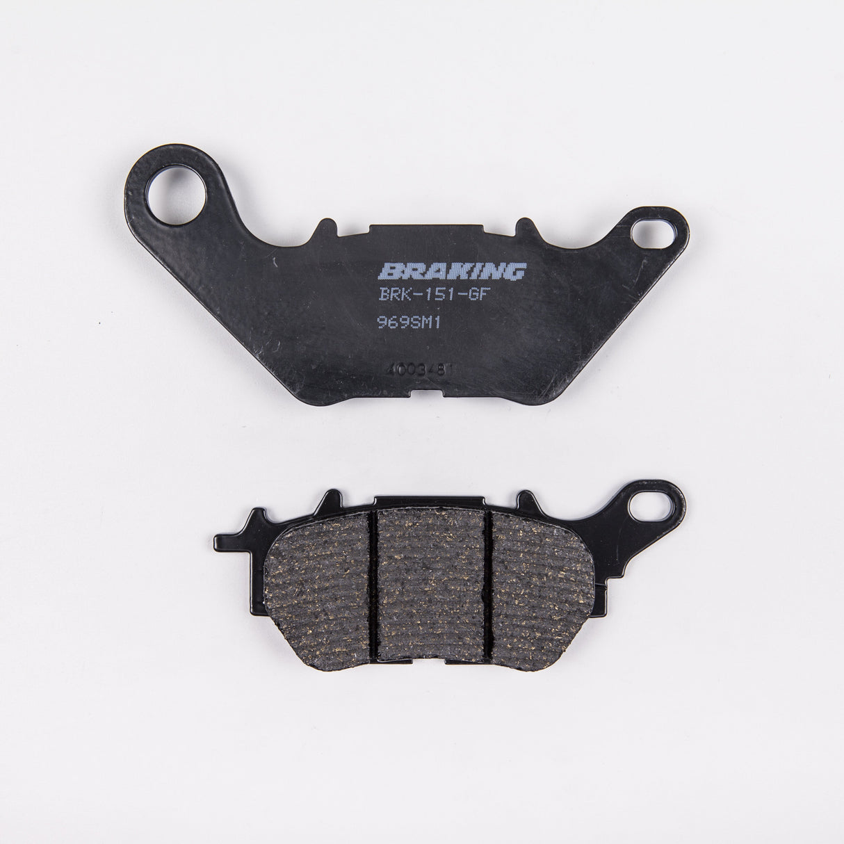 BRAKING Brake Pad Semi Metallic 968SM1