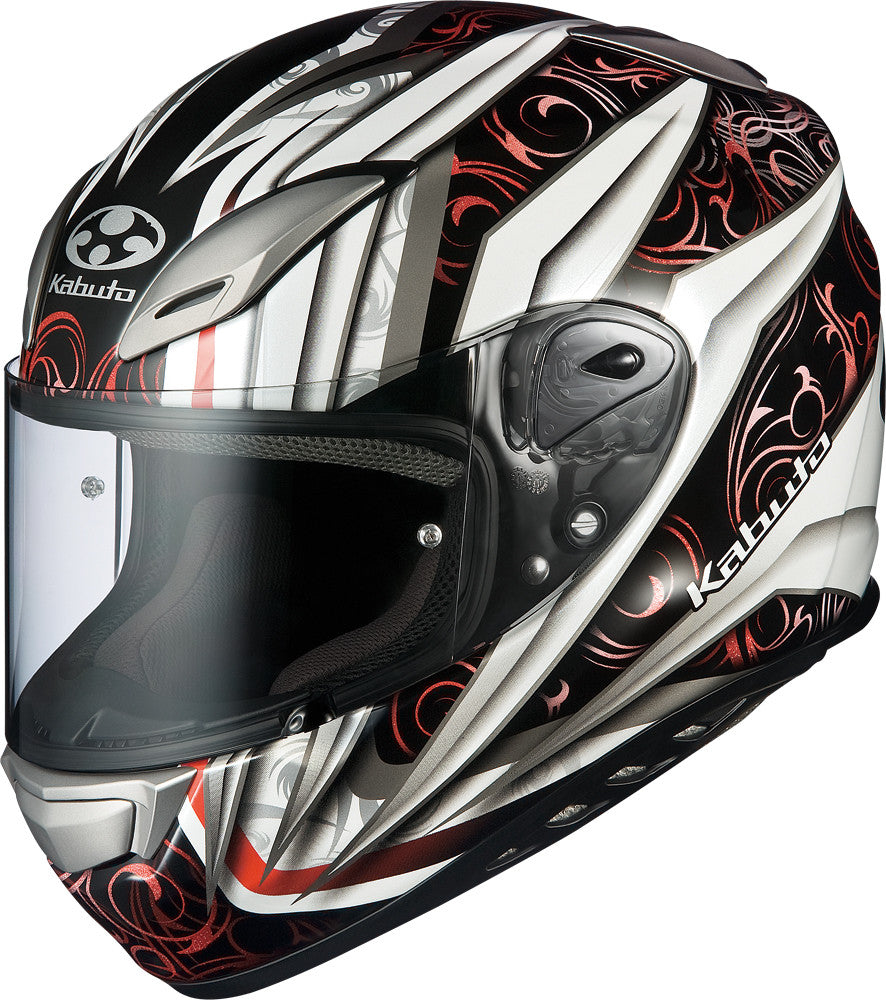 KABUTOAeroblade Iii Rovente Helmet White/Red 2x7686513