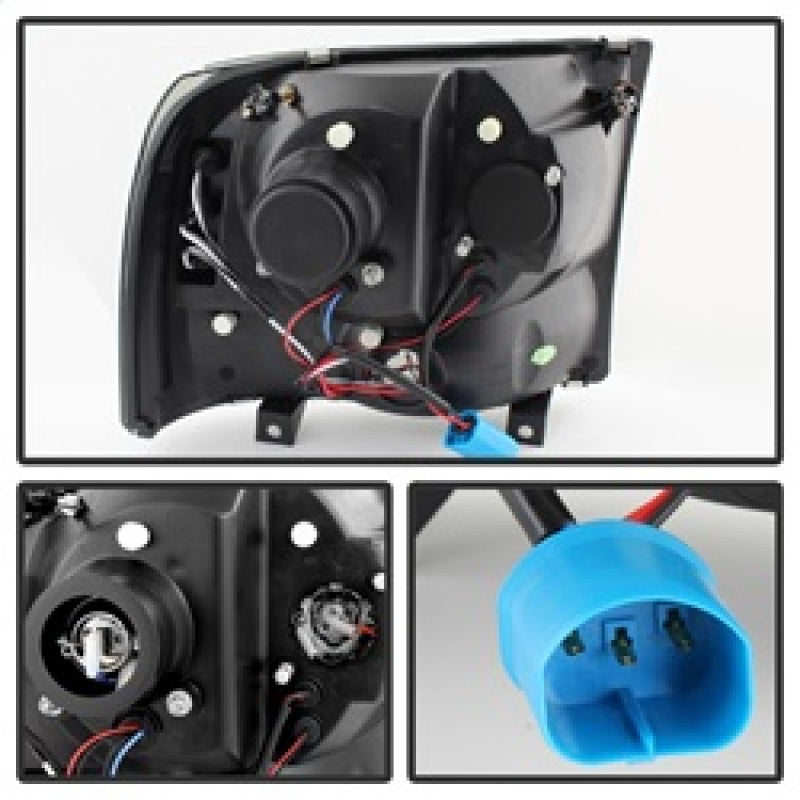 Spyder Ford F250 Super Duty 99-04 Projector Version 2 LED Halo LED Blk Smke PRO-YD-FF25099-1P-G2-BSM 5078452