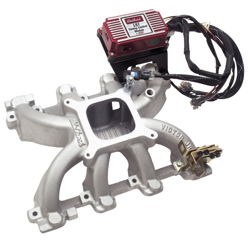 Edelbrock Manifold LS1 Victor Jr EFI to Carbureted Conversion 2908