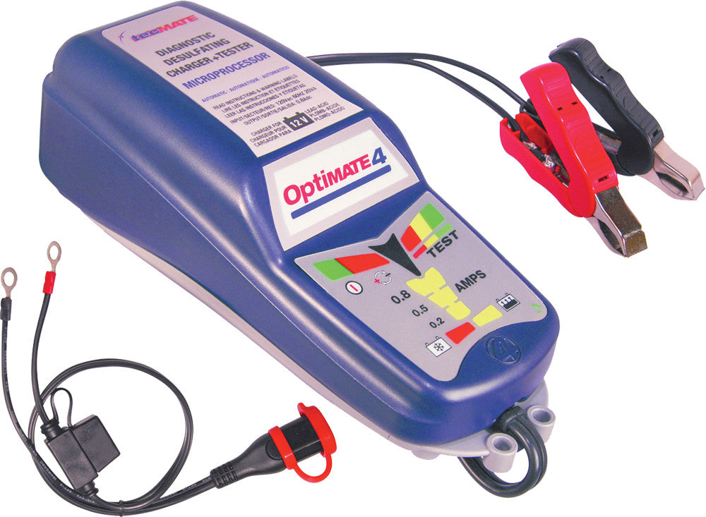 TECMATE Optimate 4 Battery Charg Er Dual Program LS12/0.8