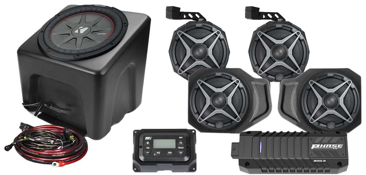 SSV WORKS 2 Speaker Plug And Play Kit 220-KX-2A2