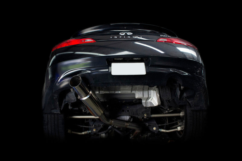 ISR Performance GT Single Exhaust - Infiniti G37 Coupe RWD IS-GT-G37C