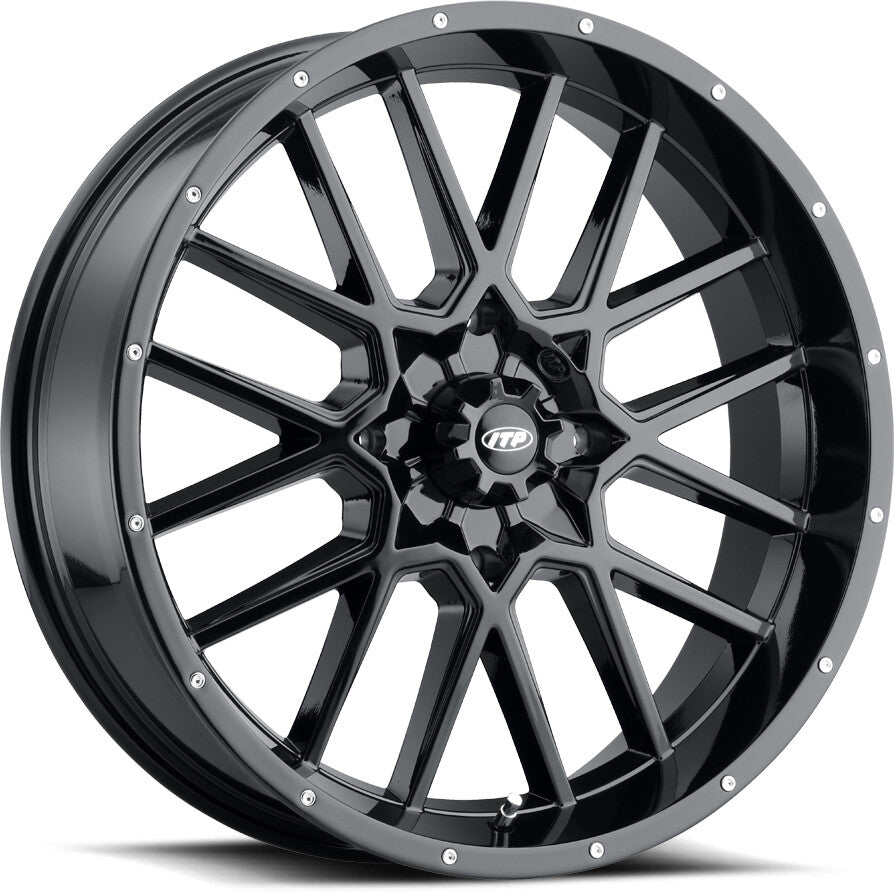 ITP Hurricane Black 18x6.5 4/156 4 + 2.5 (+10mm) 1822516705B