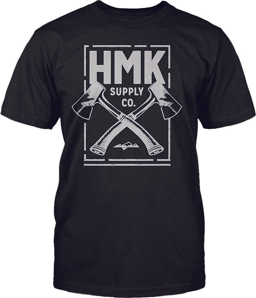 HMK Cross Tee Black S HM2SSTCROBS