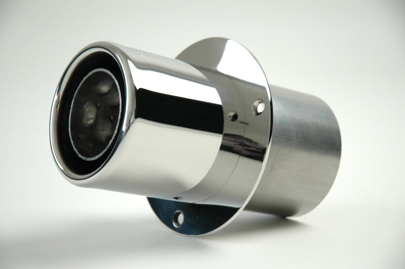 Gibson Marine Power Tip Muffler (Pair) Transom Mount - 4in Inlet/4in Length - Stainless 310002