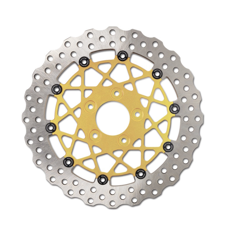Performance Machine Disc/Carr Speedstar 11.8in x .20 FF No O/S Rr - Gold Ano 0133-1810S-G
