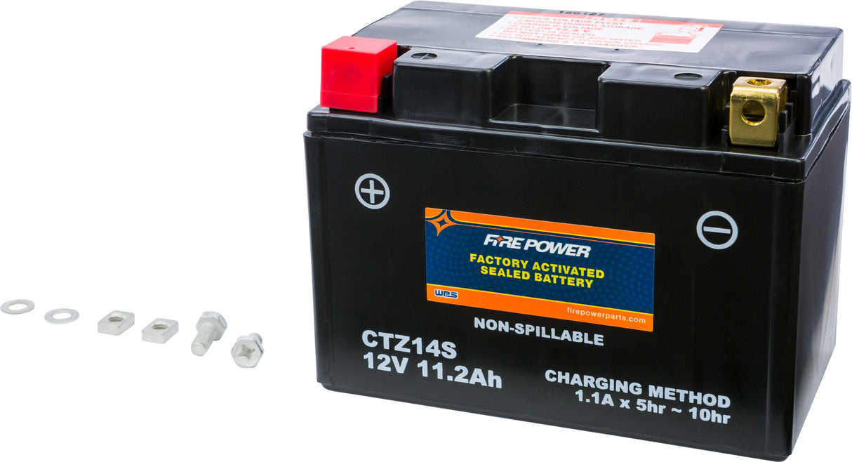 FIRE POWER Battery Ctz14s Sealed Factory Activated CTZ14S