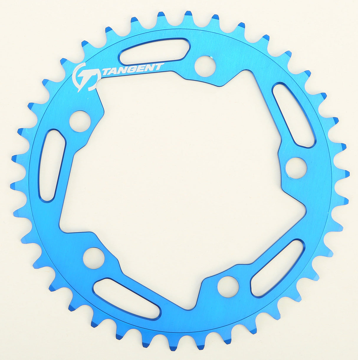 TANGENT 5-Bolt Chain Ring 38 Blue 2016 27-2538B