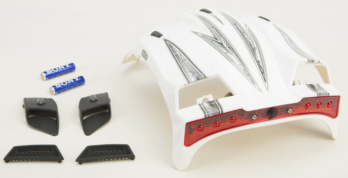 GMAX Top Vent - Crusader W/Led Blue G999991