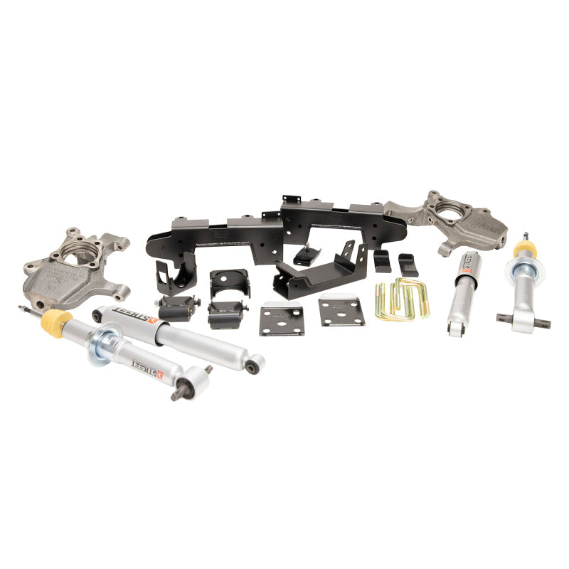 Belltech LOWERING KIT 2019 Chevrolet Silverado / GMC Sierra 1500 2WD All Cab - 2-4in Fr / 6in R 1040SP