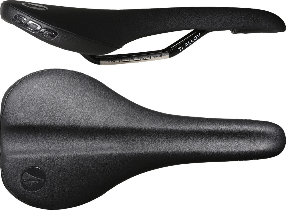 SDG COMPONENTS Falcon Saddles Tri-Alloy Black 1007