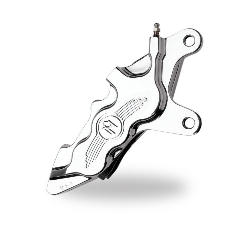 Performance Machine Frt 6 Pistn Diff Bore Clpr - Chrome 0051-2916-CH