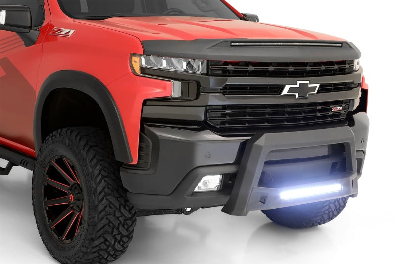 Lund 19-22 Chevrolet/GMC Silverado/Sierra 1500 Revolution Bull Bar - Black 86521217