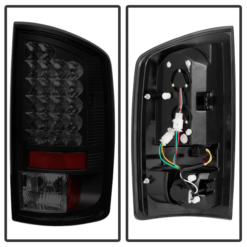 Spyder Dodge Ram 02-06 1500/Ram 2500/3500 03-06 LED Tail Light Black Smoke ALT-YD-DRAM02-LED-BSM 5078094