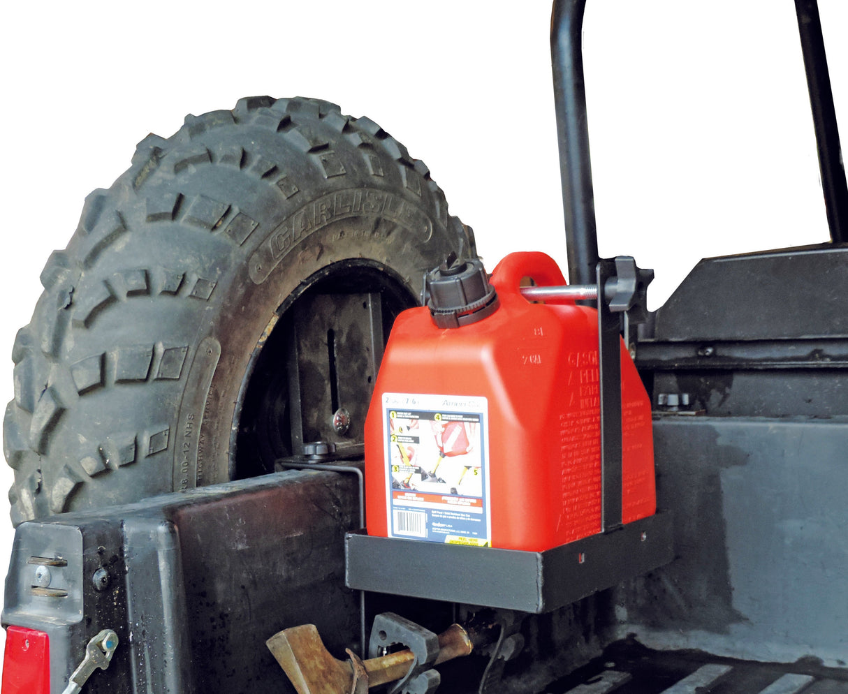 HORNET Auxiliary Fuel Can Tool Holder & Spare Tire Mount R-3015 ST