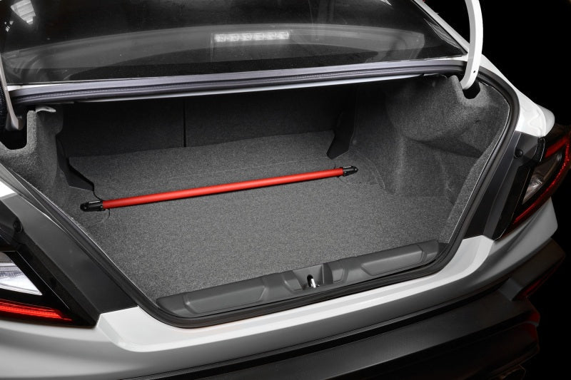 Perrin 15-21 Subaru WRX/STI Rear Shock Tower Brace - Red PSP-SUS-041RD