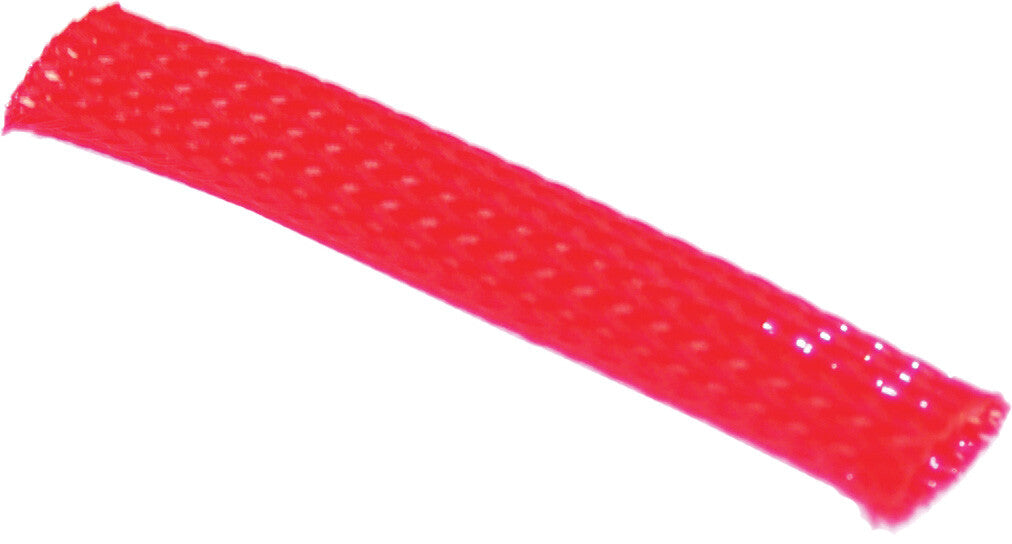 NAMZ CUSTOM CYCLE3/8" Flex Sleeving 10' Section Id RedNBFS-RE