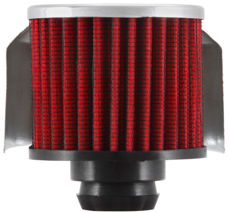 K&N 1in Flange L x 3in OD x 2.5in Height Clamp On Crankcase Vent Filter 62-1516