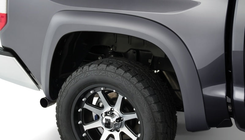 Bushwacker 14-18 Toyota Tundra Fleetside Extend-A-Fender Style Flares 4pc - Black 30919-02