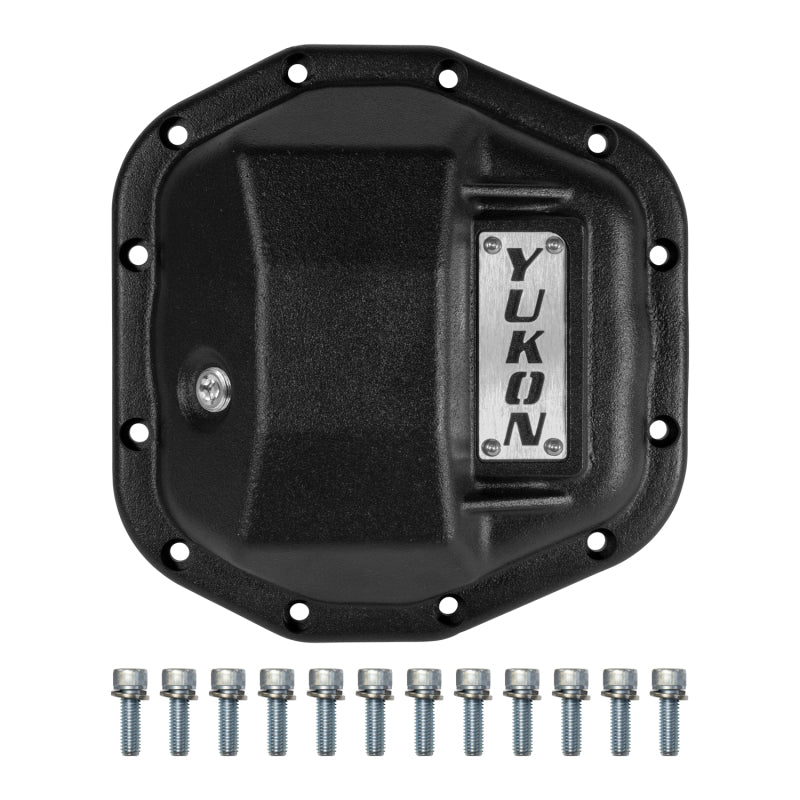 Yukon Gear Hardcore Rear Nodular Iron Cover for Jeep Wrangler JL Dana 44/220mm YHCC-D44JL-REAR