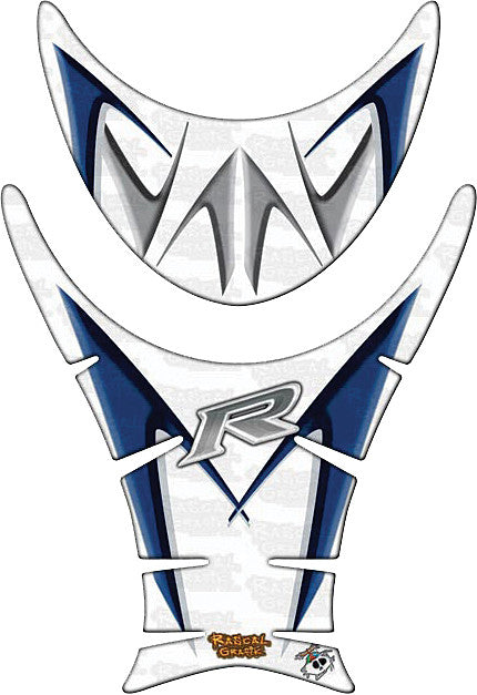 RASCAL GRAFIK Tank Pad Suz Gsx-R600/750 '08-09 Blu/Wht RA36531