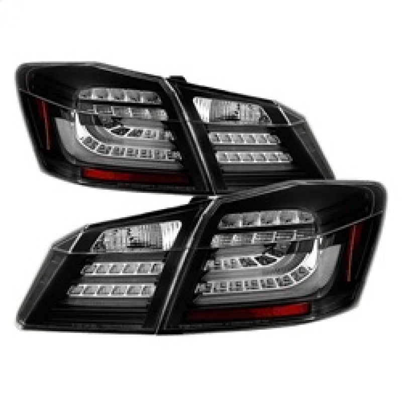 Spyder Honda Accord 2013-2015 4DR LED Tail Lights - Black ALT-YD-HA13LED-LED-BK 5082053