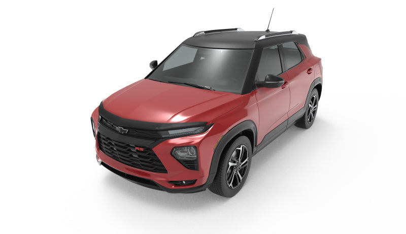 AVS 21-22 Chevrolet Trailblazer Aeroskin Low Profile Hood Shield - Smoke 322192