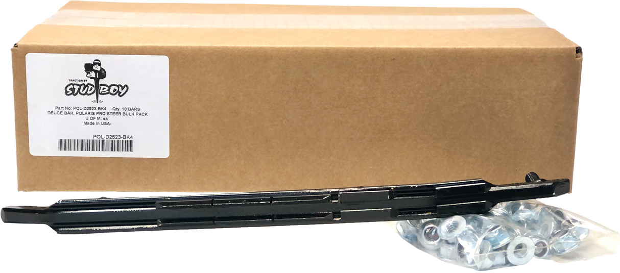 STUD BOY Deuce Bar 4.5" 10/Pk Polaris 2523 Series POL-D2523-BK4