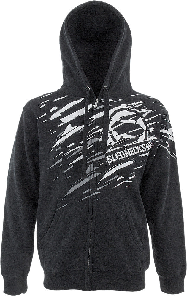 SLEDNECKS Eternity Zip Up Black Md 512713