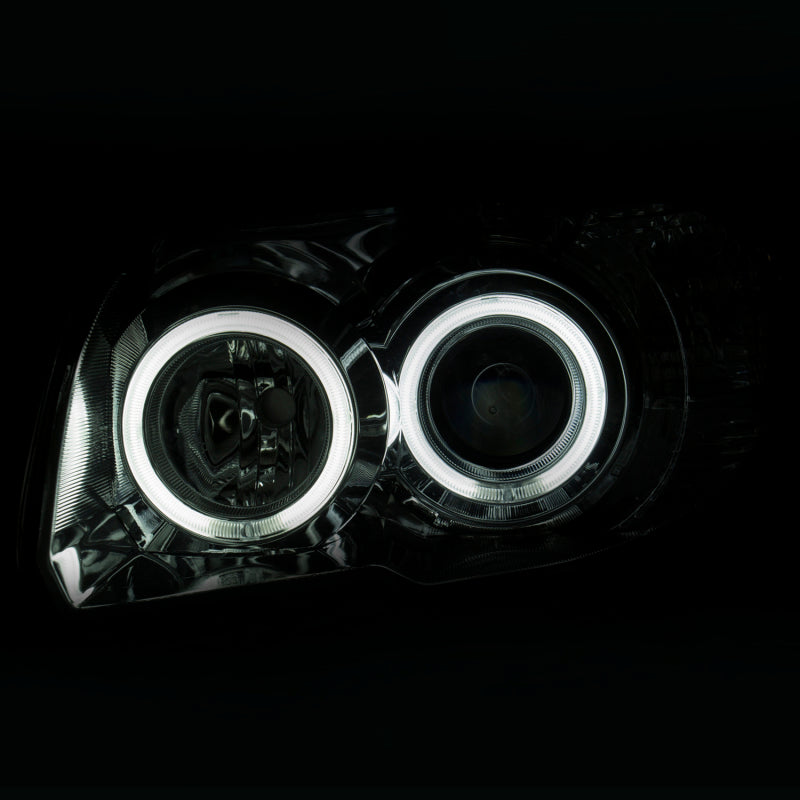 ANZO 2006-2009 Toyota 4Runner Projector Headlights w/ Halo Chrome 111321