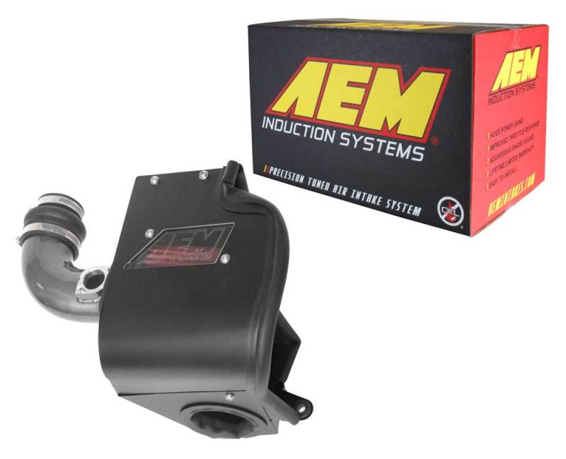 AEM 18-19 Mazda 6 2.5L L4 Turbo Polished Cold Air Intake 21-861C