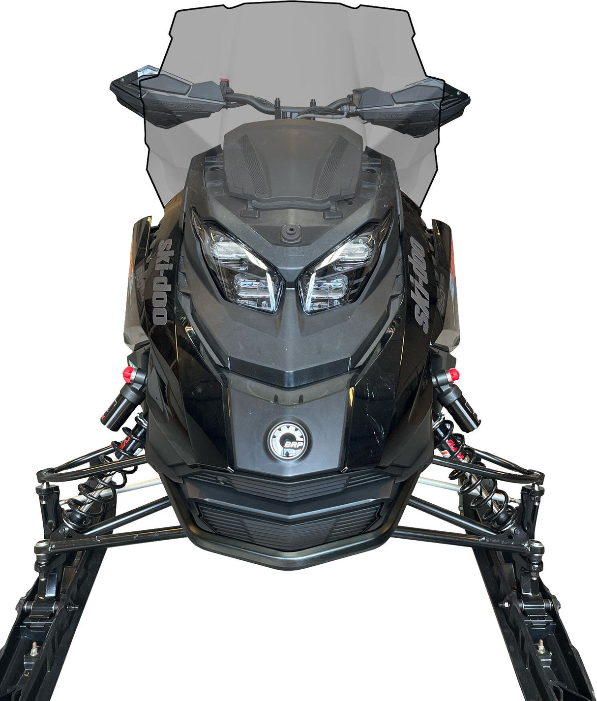 POWERMADD Cobra W/S Mid Clear 19" W/ Blk Fade 13730