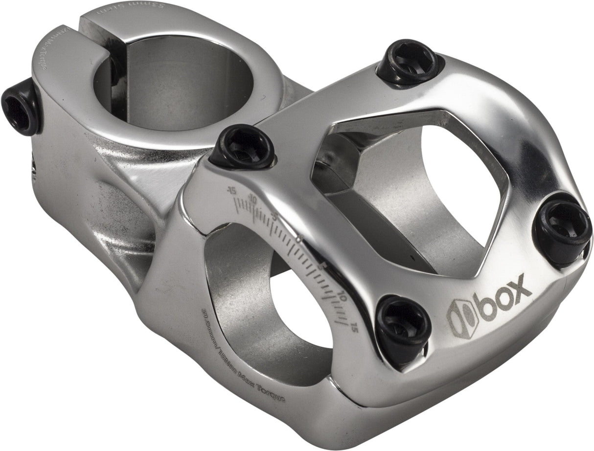 BOX Tl Stem 53mm X 31.8 Silver Only Works 31.8 Bar BX-ST1831T53-SL