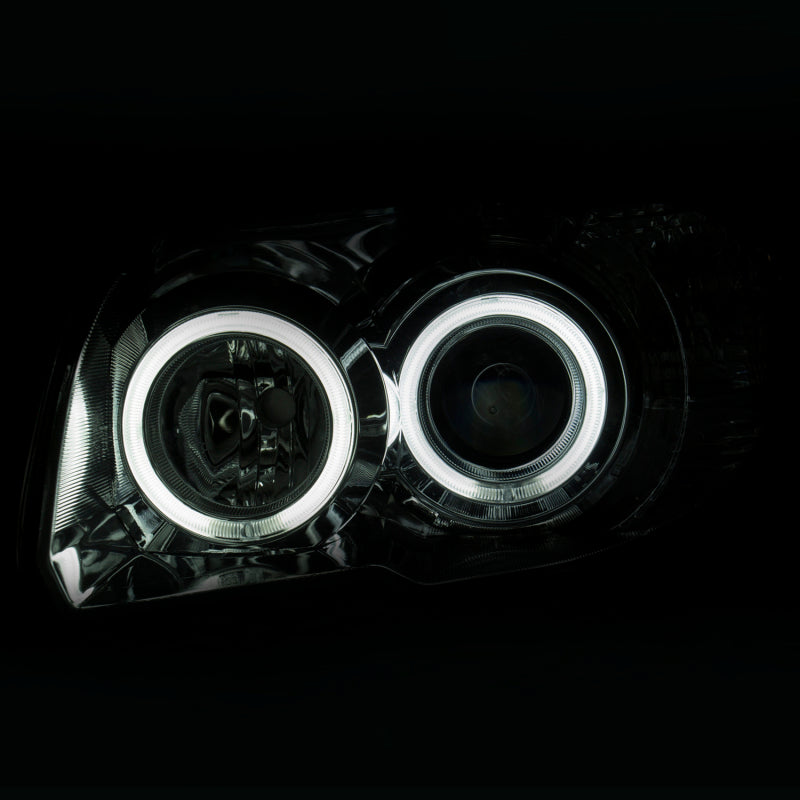 ANZO 2006-2009 Toyota 4Runner Projector Headlights w/ Halo Chrome 111321