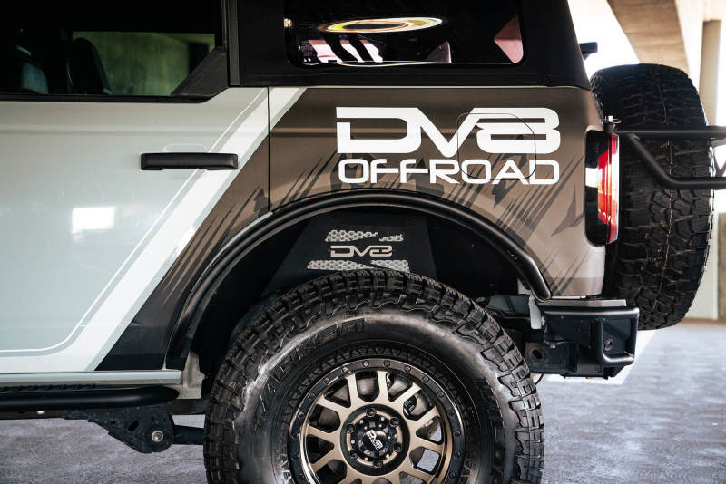 DV8 Offroad 21-22 Ford Bronco Rear Inner Fender Liners INFEND-05RB