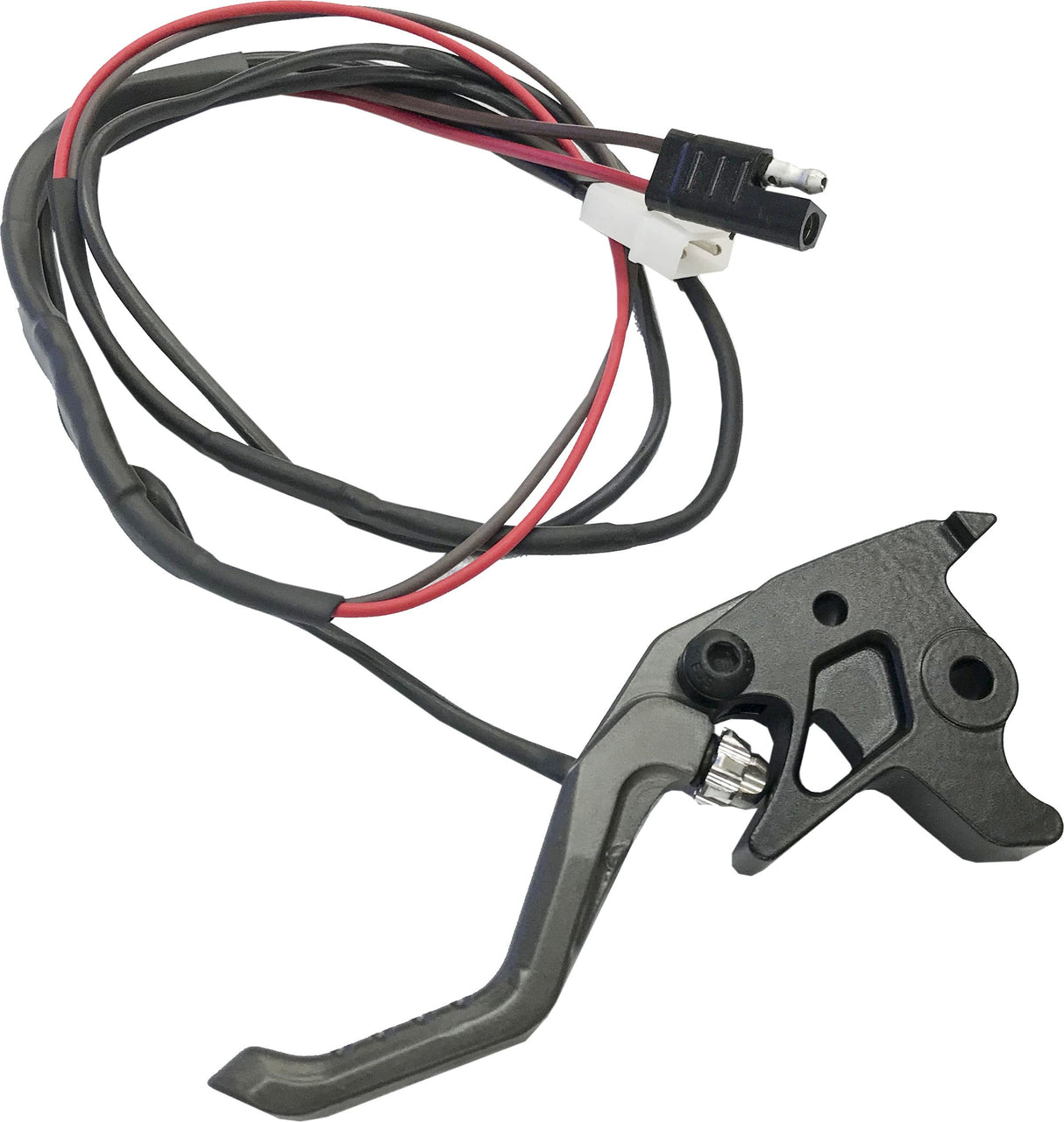 SPG Skinz Adj Brk Lever A/C-Yam Heated Billet Graphite S/M APBLH105-GR