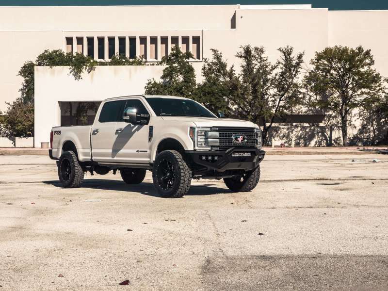 Road Armor 17-20 Ford F-250 SPARTAN Front Bumper Bolt-On Pre-Runner Guard - Tex Blk 6172XFPRB