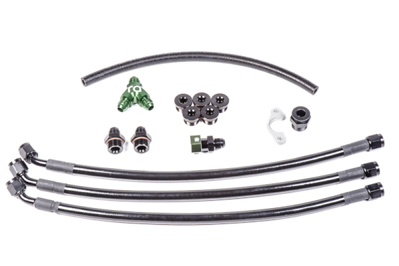 Radium Engineering Nissan VQ35DE Fuel Rail Plumbing Kit 20-0468