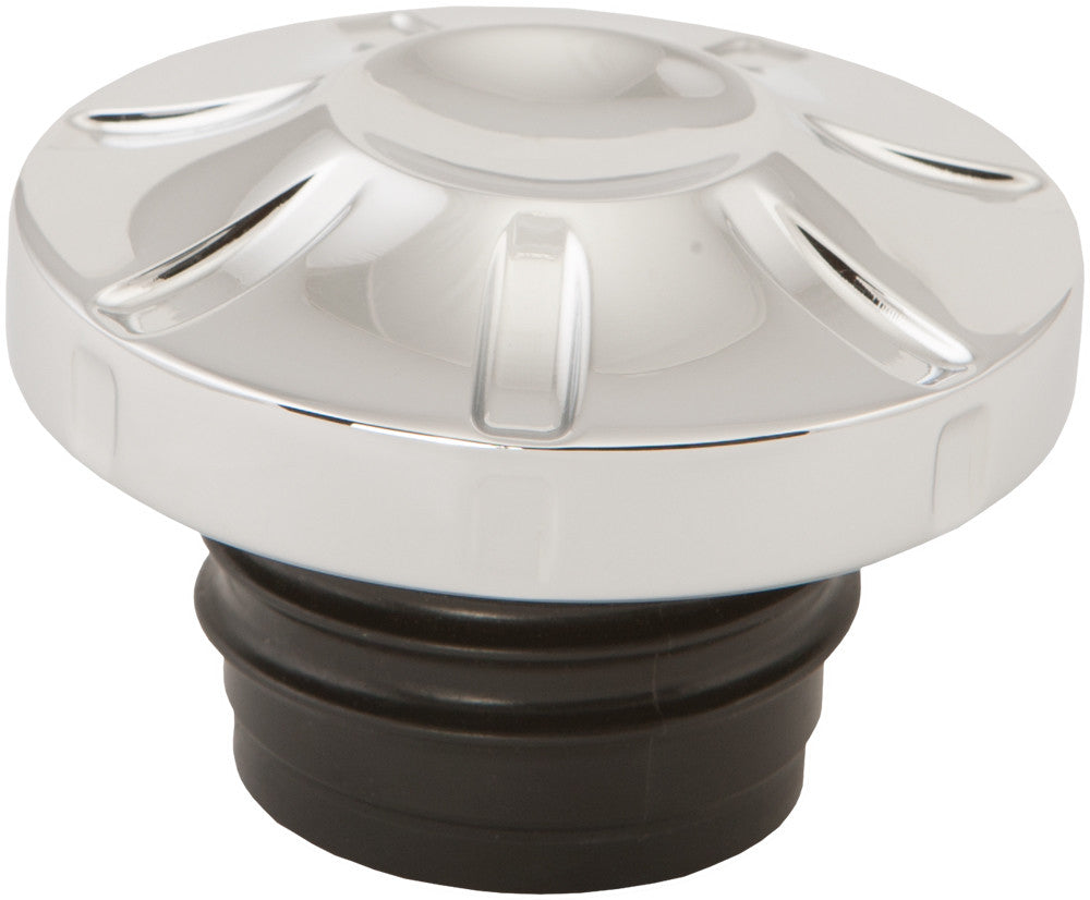 HARDDRIVE Vented Gas Cap Dash Chrome 0210-2036-CH