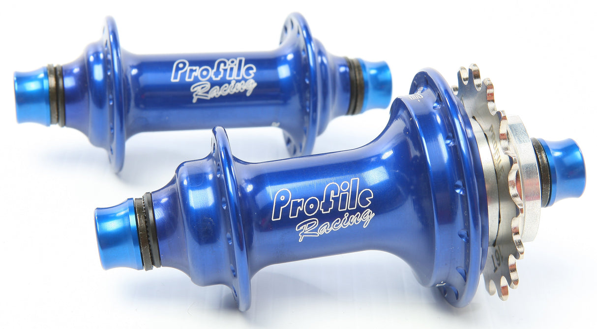 PROFILE Elite Hub Race Set Blue 10mm 28h ELTCHS28BLU