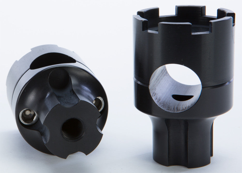 ROOKE 1.75" Riser 1" Bar Narrow Black R-HR1242-B